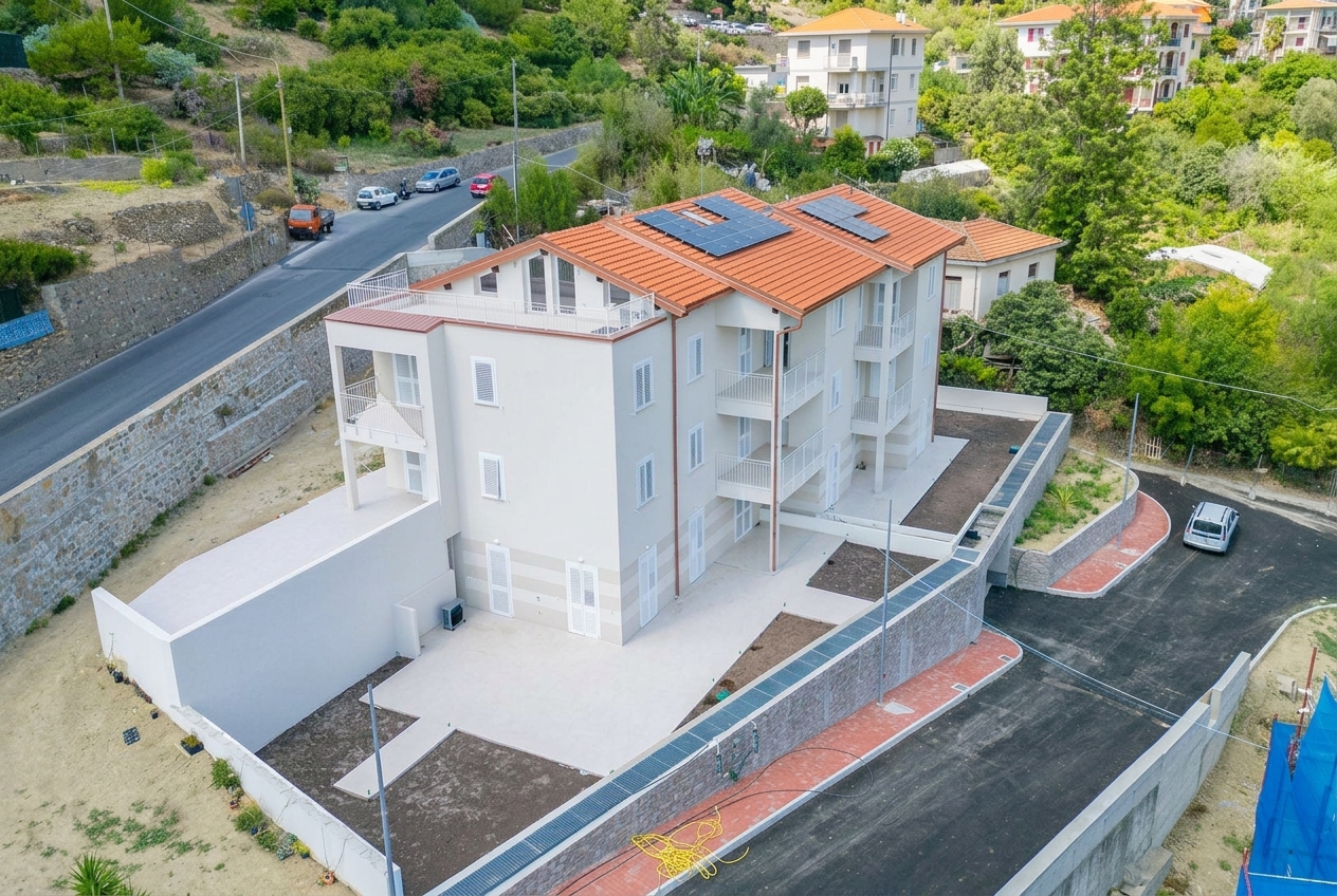 La residenza dall'alto